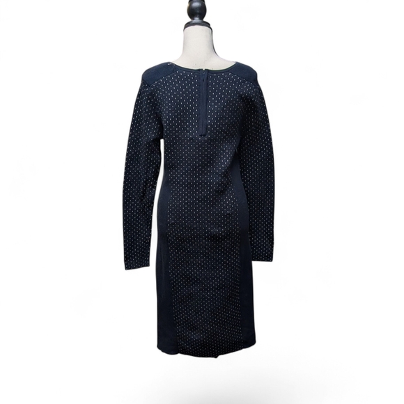 ANTONIO MELANI Navy Long Sleeve Dress - Picture 3 of 5